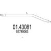 MTS 01.43081 Exhaust Pipe